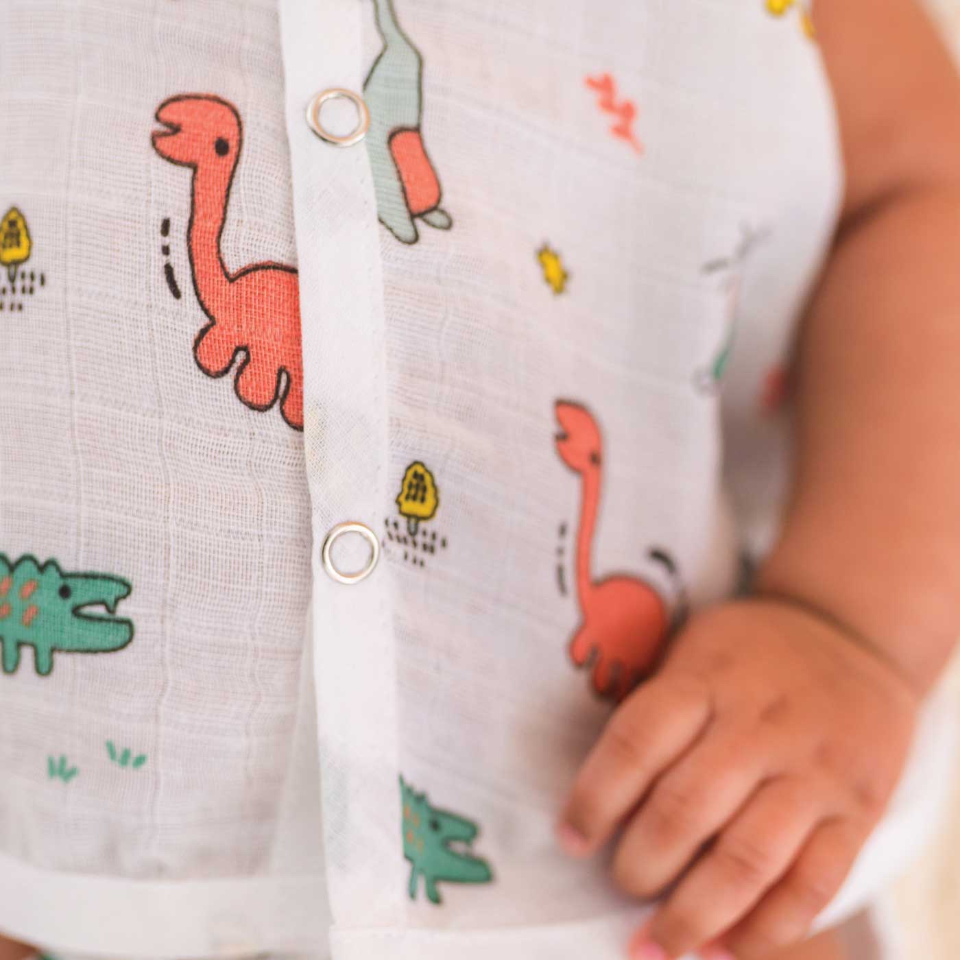 BEST SELLER - Muslin Jabla Button Type for Babies - Combo Packs