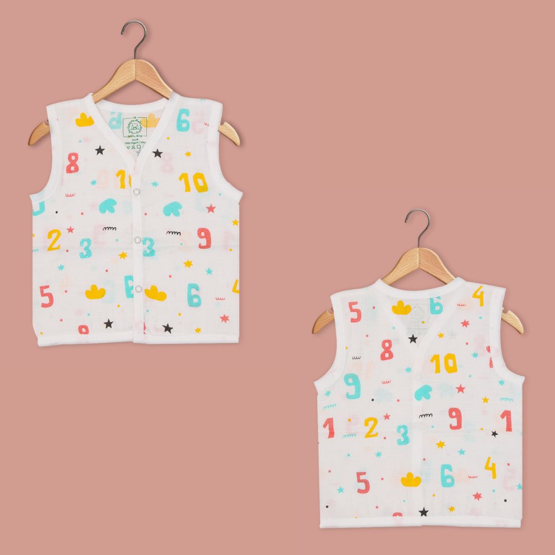 BEST SELLER - Muslin Jabla Button Type for Babies - Combo Packs