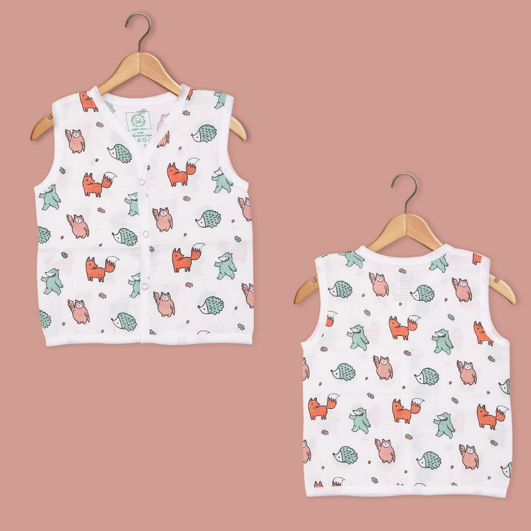 BEST SELLER - Muslin Jabla Button Type for Babies - Combo Packs