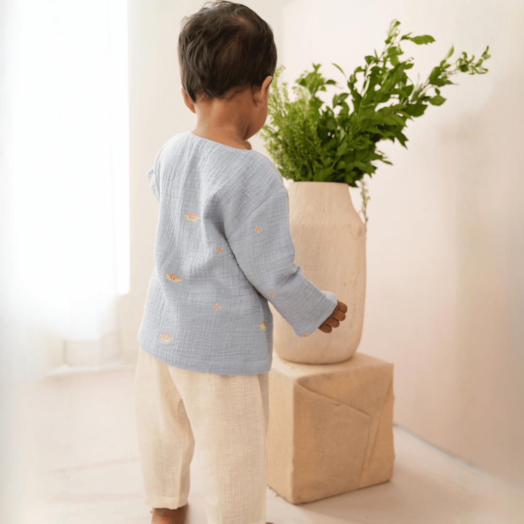 Amra - Crinkled Kurta and Pant