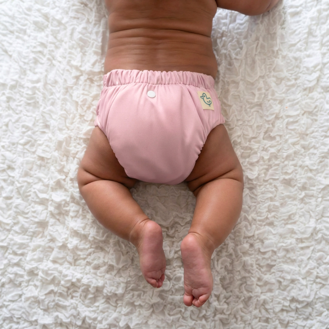 Blush Pink - Newborn Diaper (Cloth)