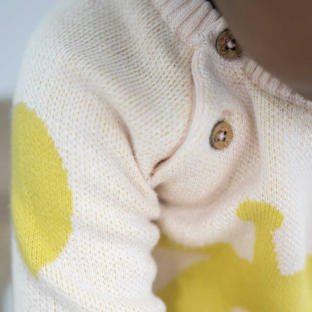 Gentle Giraffe Full Sleeve Sweater For Babies