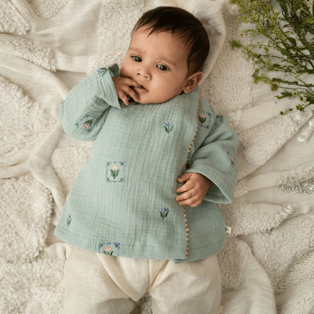 Amra - Crinkled Kurta and Pant