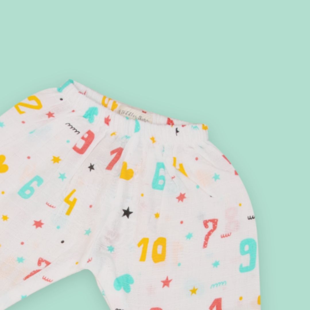Count Down - Muslin Sleep Suit for babies and kids (Unisex)