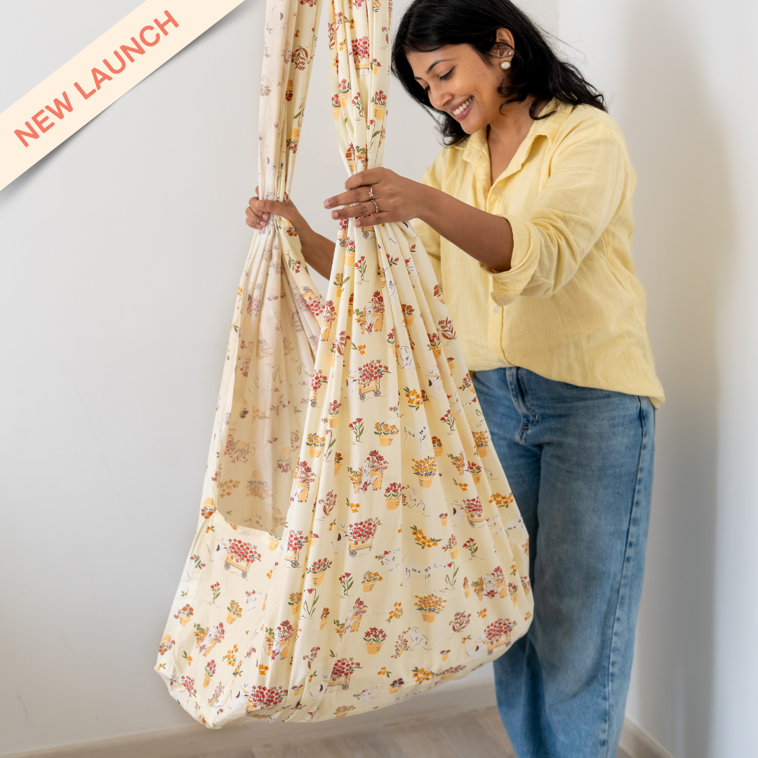 Puppy Garden - Thottil/Jhula/Cotton Cloth Cradle