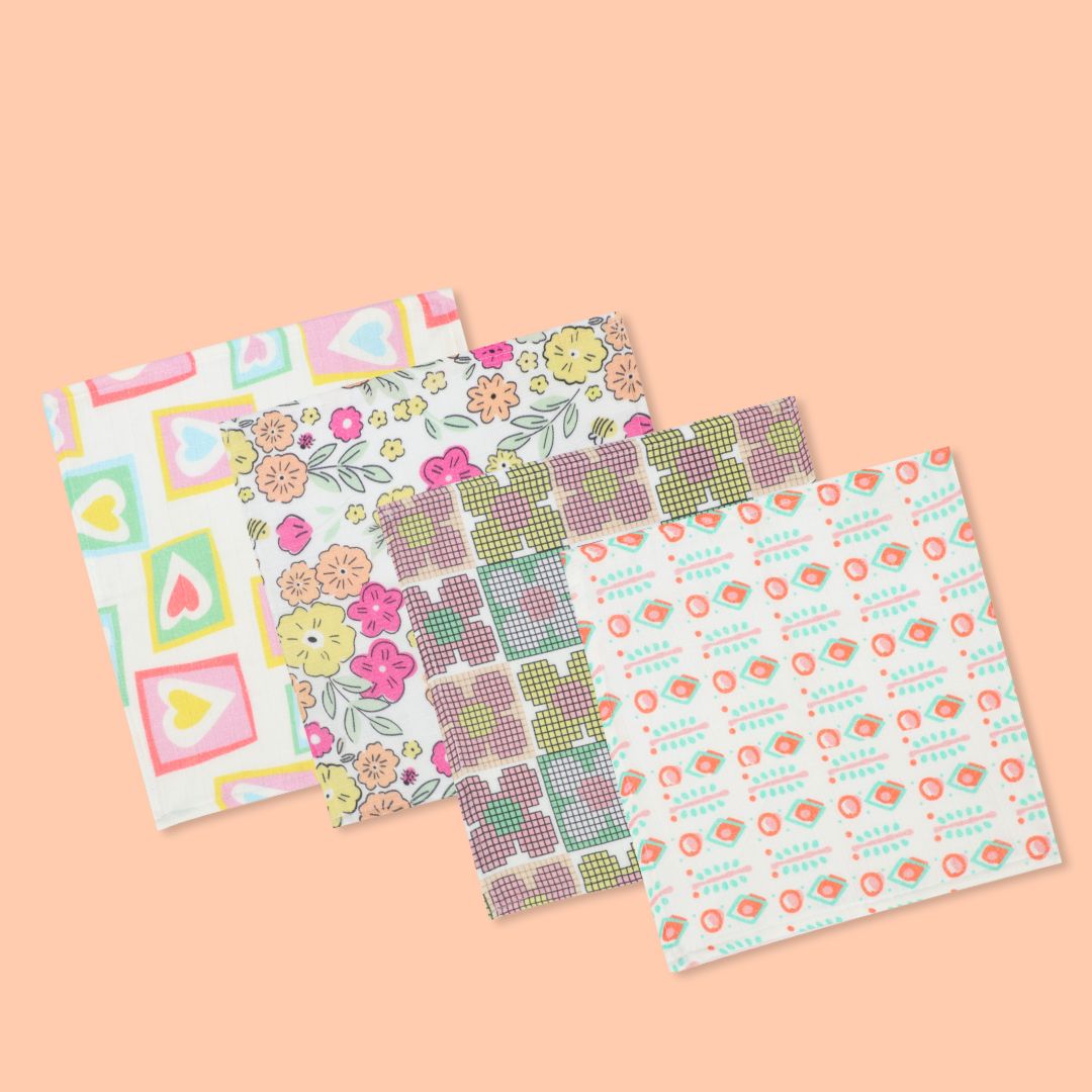 Spring of Love - Muslin 15 Piece Combo Pack (0-3M)