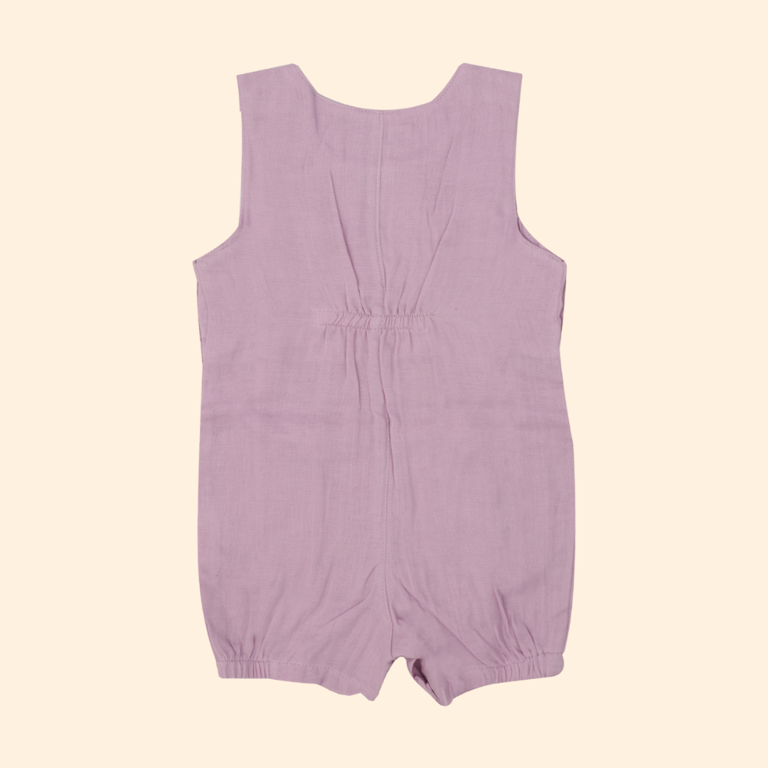 Lamblush - Crinkled Muslin Romper Pack of 2