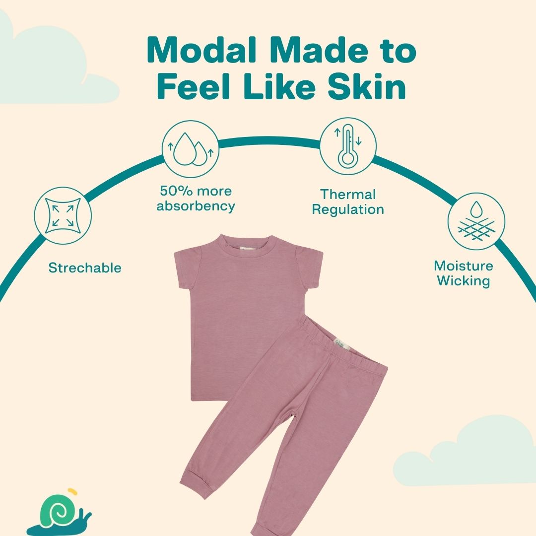 Dusty Rose - Modal Top and Pant