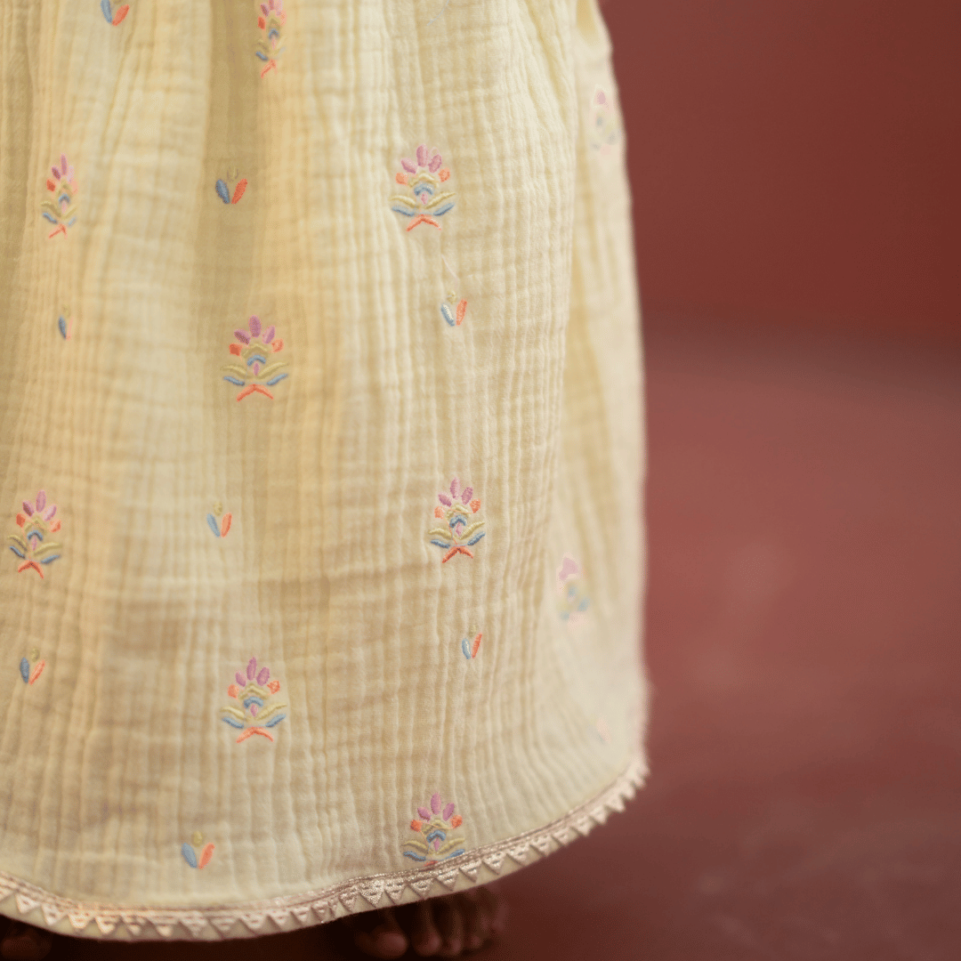 Malar - Crinkled Halter Neck Top and Skirt