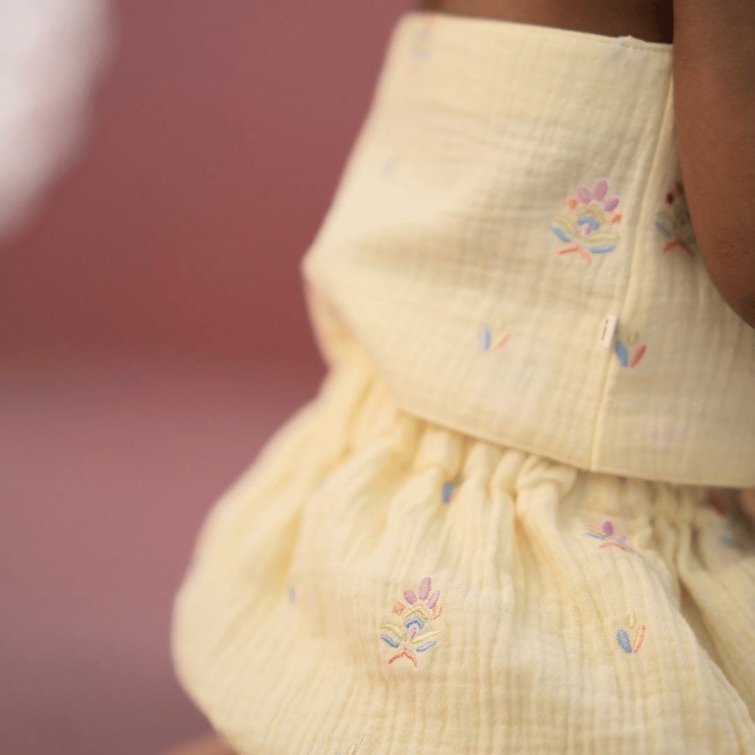 Malar - Crinkled Halter Neck Top and Skirt