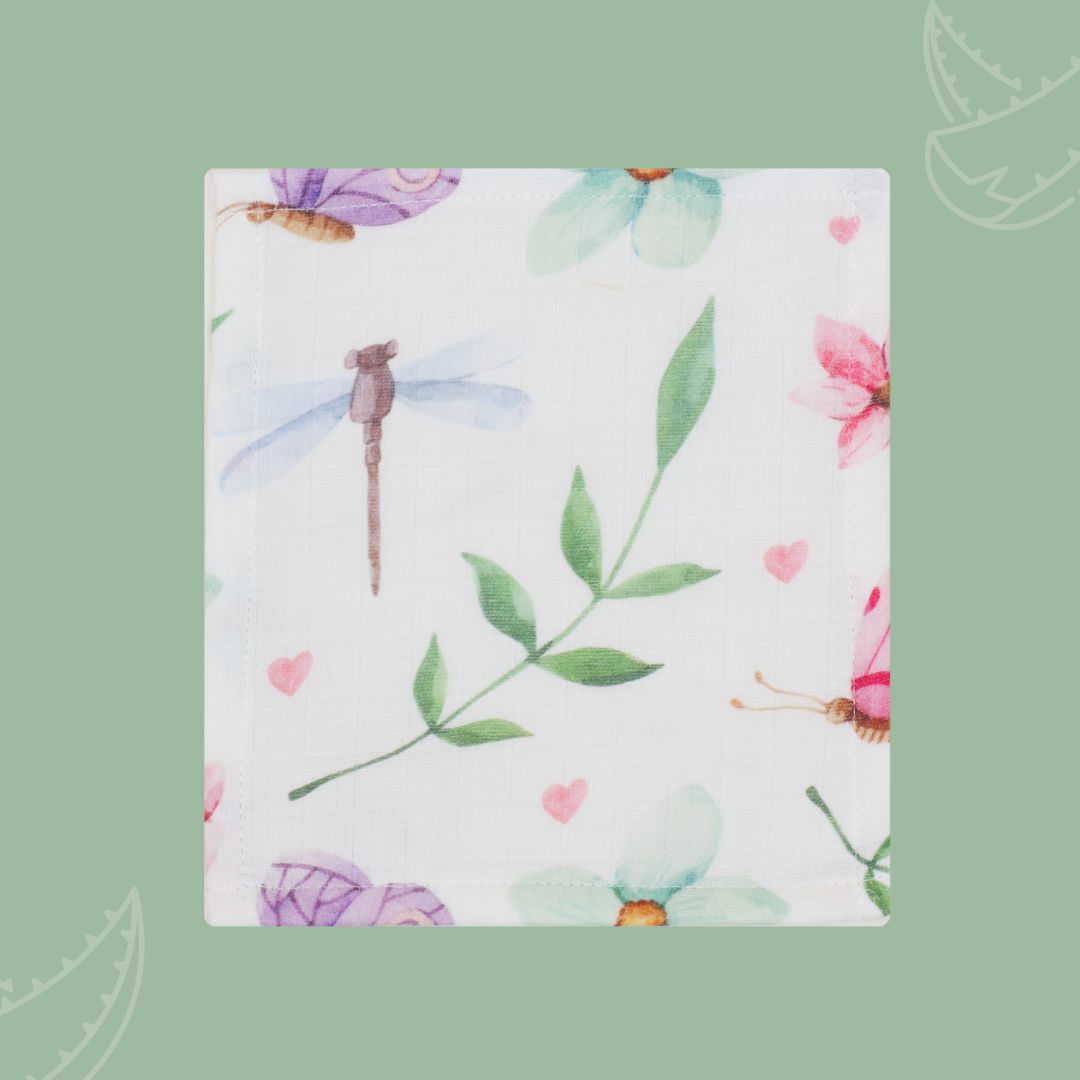 Aloe Vera Muslin Wipes (Pack Of 8)