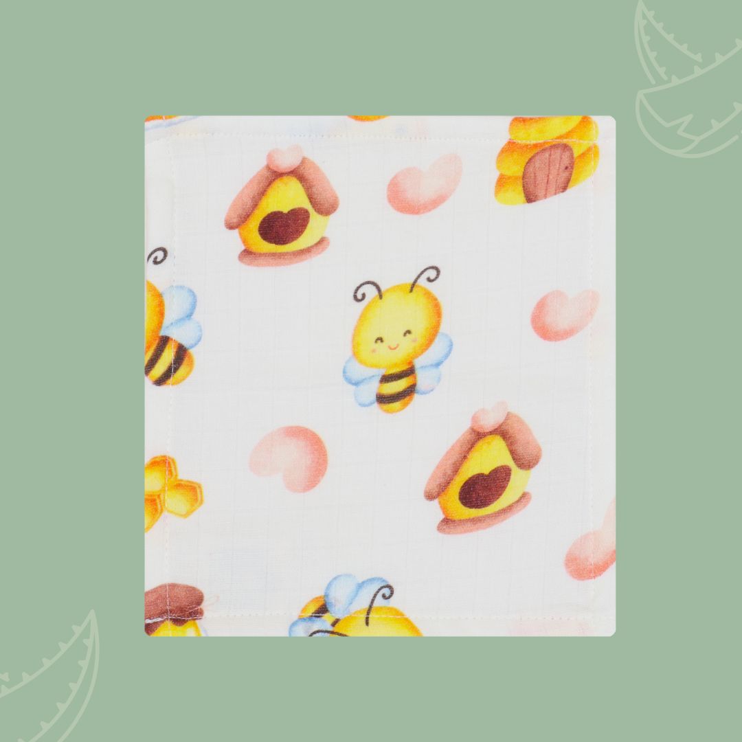 Aloe Vera Muslin Wipes (Pack Of 8)