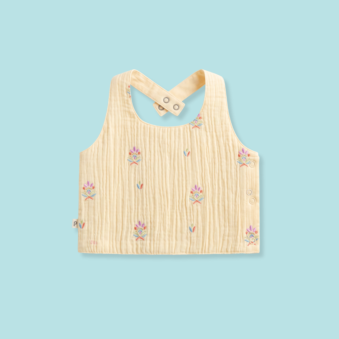 Malar - Crinkled Halter Neck Top and Skirt
