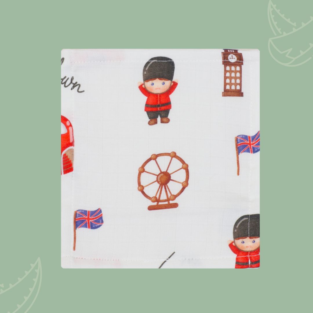 Aloe Vera Muslin Wipes (Pack Of 8)