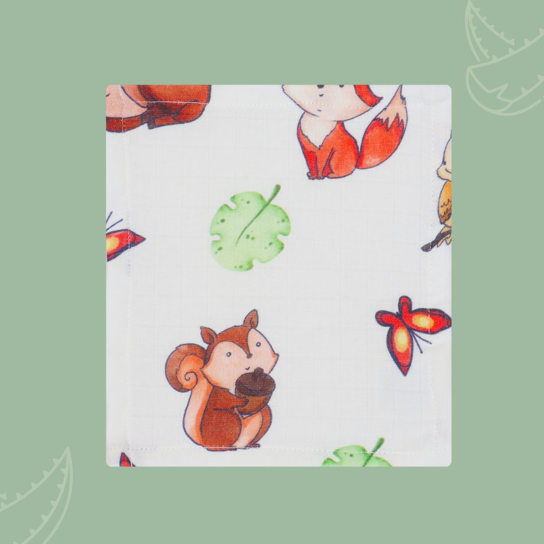 Aloe Vera Muslin Wipes (Pack Of 8)