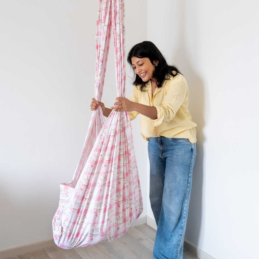 Royal Bunny - Thottil/Jhula/Cotton Cloth Cradle