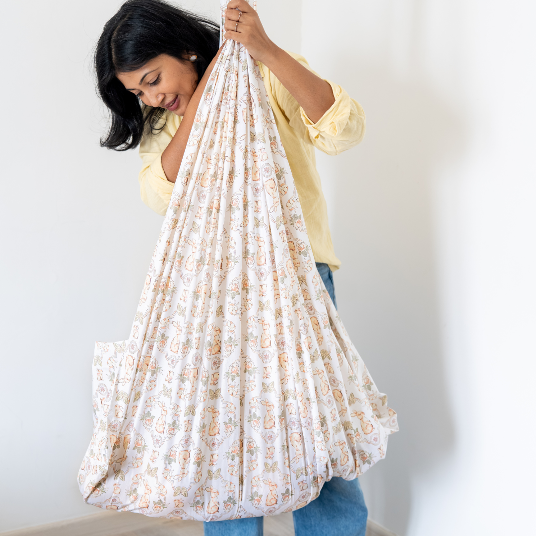 Royal Bunny - Thottil/Jhula/Cotton Cloth Cradle