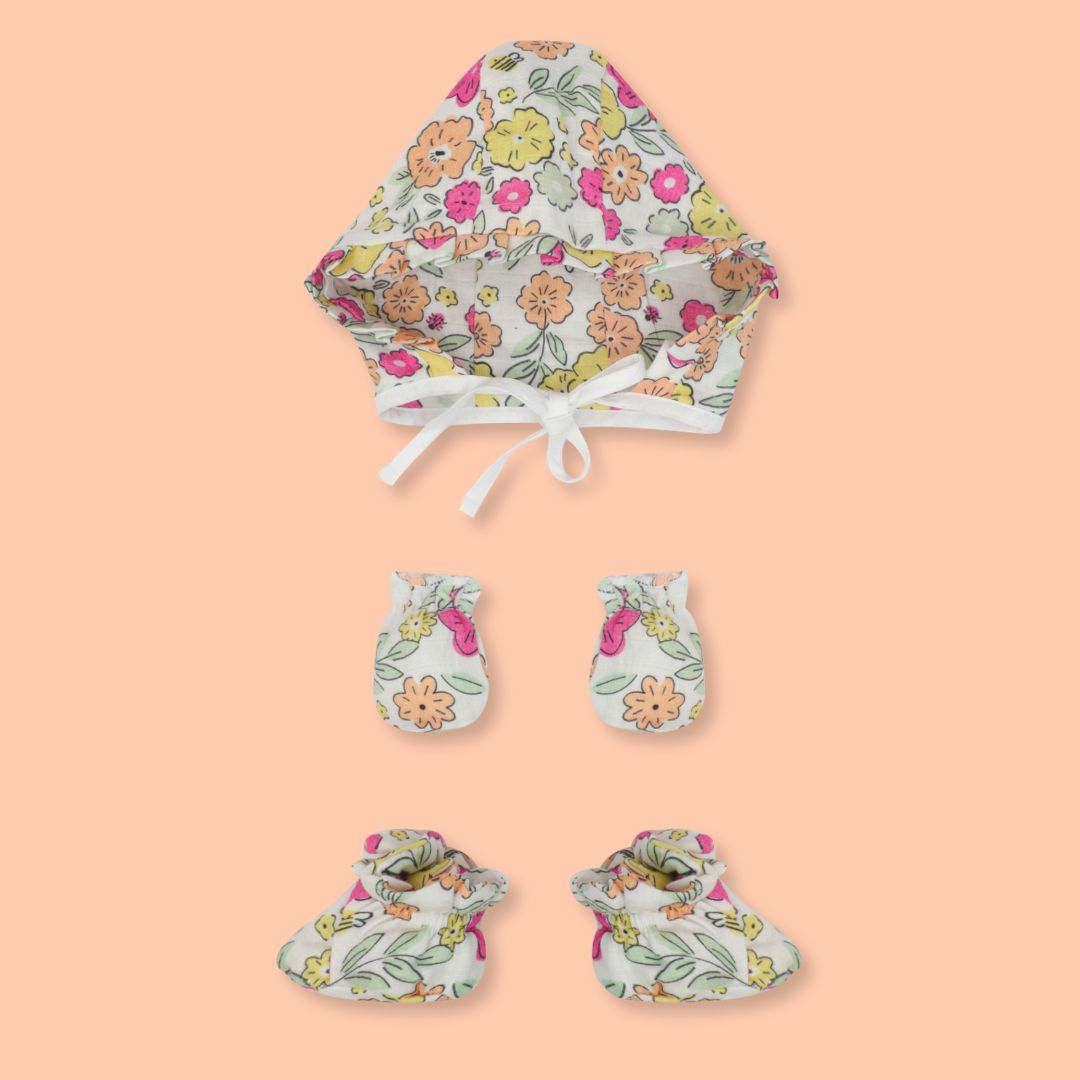 Beaky Stripes - Muslin 10 Piece Combo Pack (0-3M)