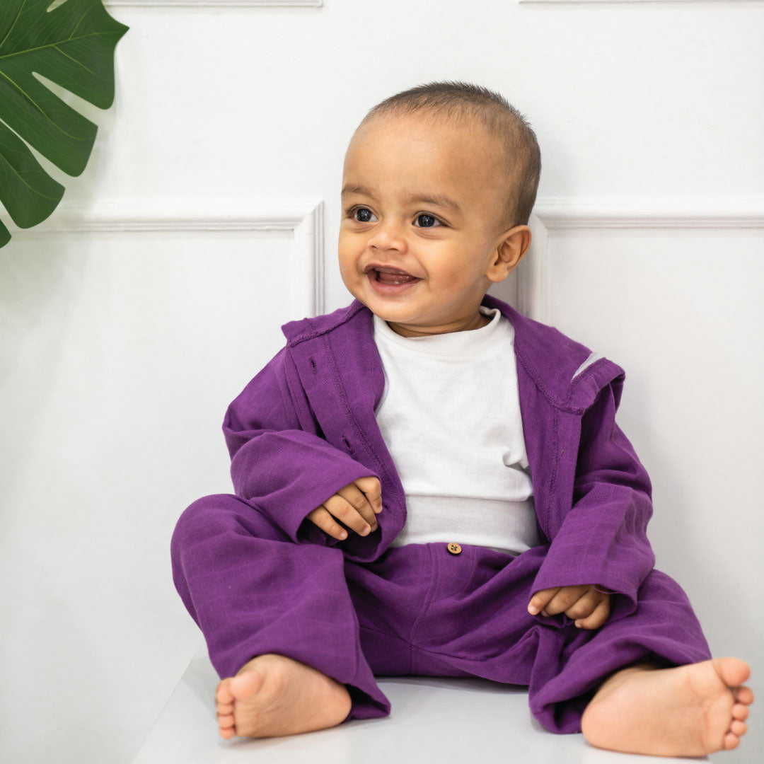 Purple Bird - 3 Piece Hoodie sets