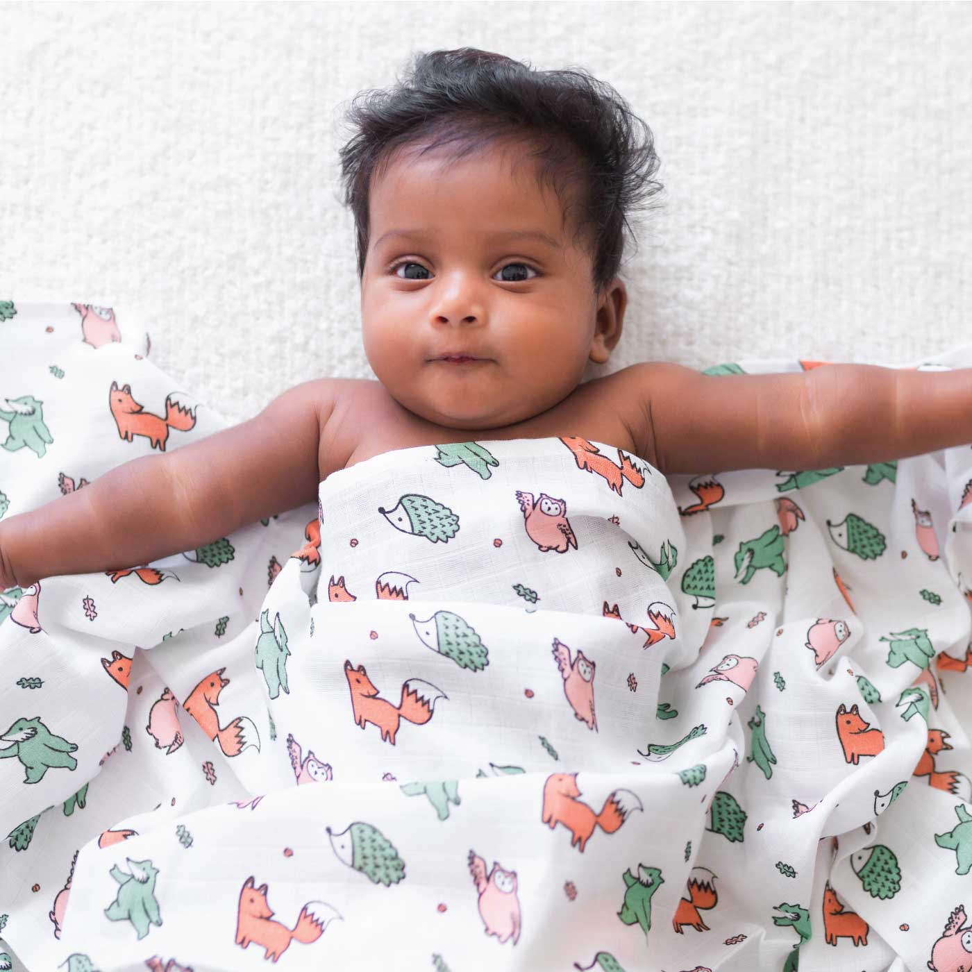 Muslin Cotton Swaddles (Pack of 3)