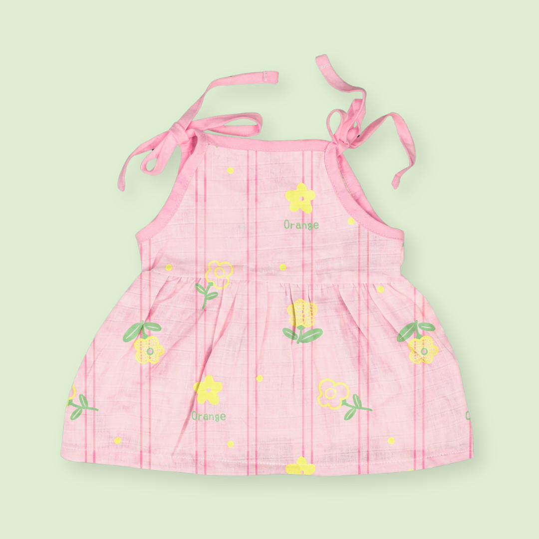 Rainbow Days - Muslin Knot Frock - Pack of 2