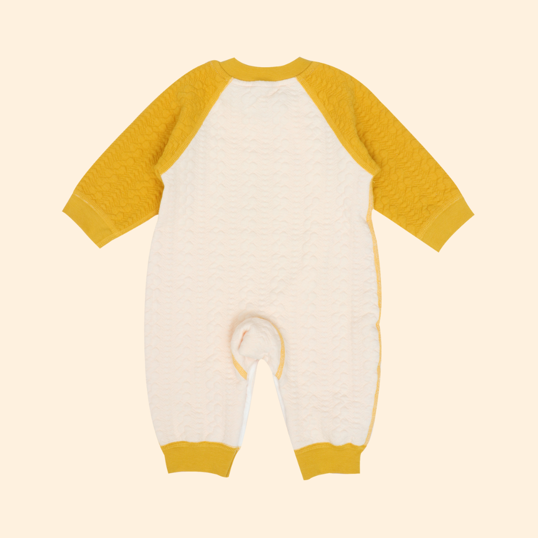 Mustard Tiny Roars - Full sleeve Bodysuit
