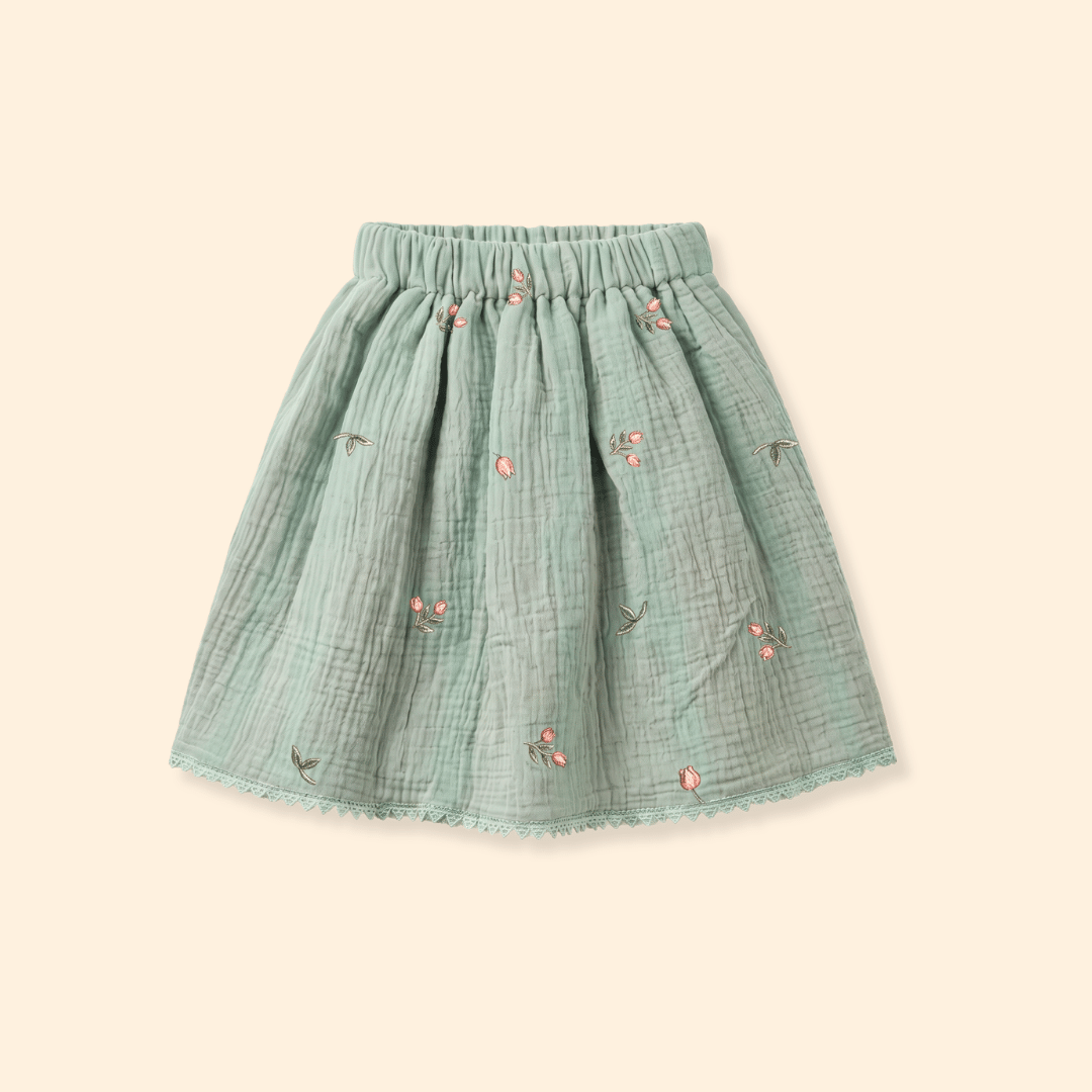 Malar - Crinkled Halter Neck Top and Skirt