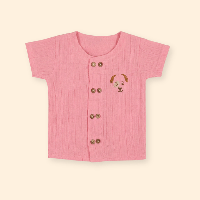 Sunnyraff - Crinkled Muslin Co-ord Set