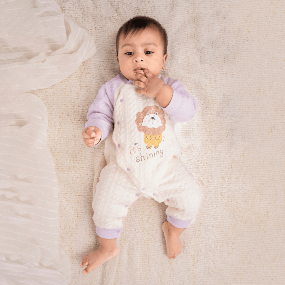 Lilac Tiny Roars - Full sleeve Bodysuit