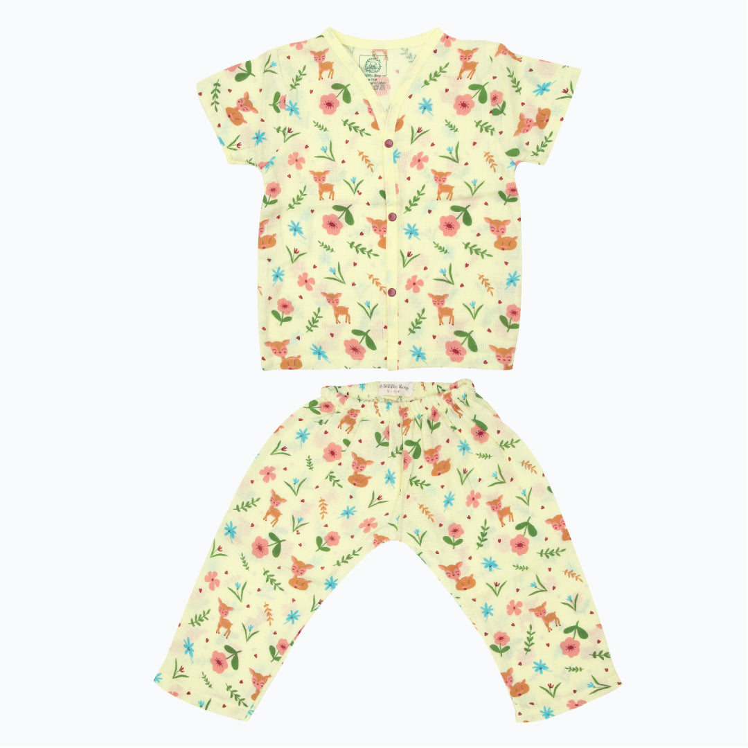 Oh My Deer - Muslin Sleep Suit for babies and kids (Unisex)