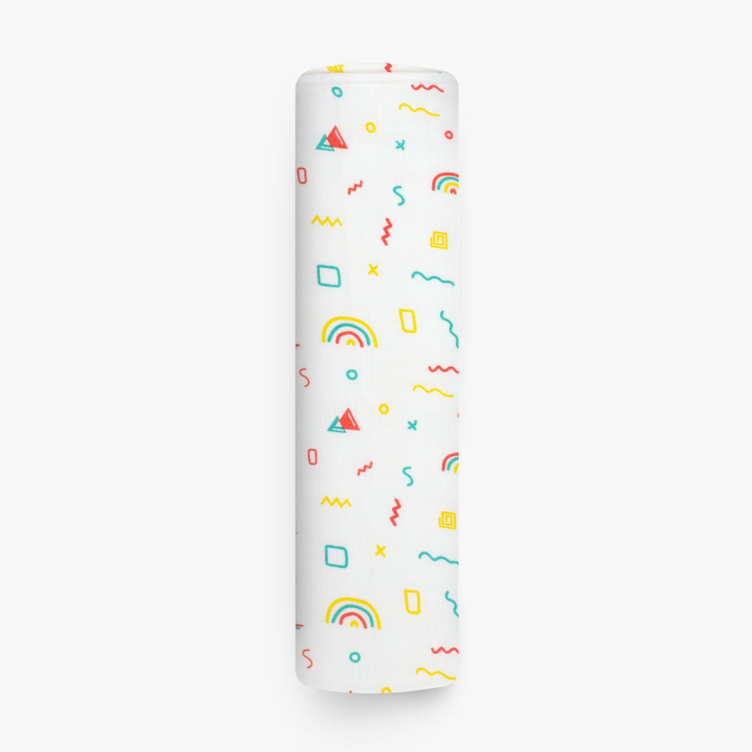 Doodle Dance - Muslin 3 layer Blankets for babies