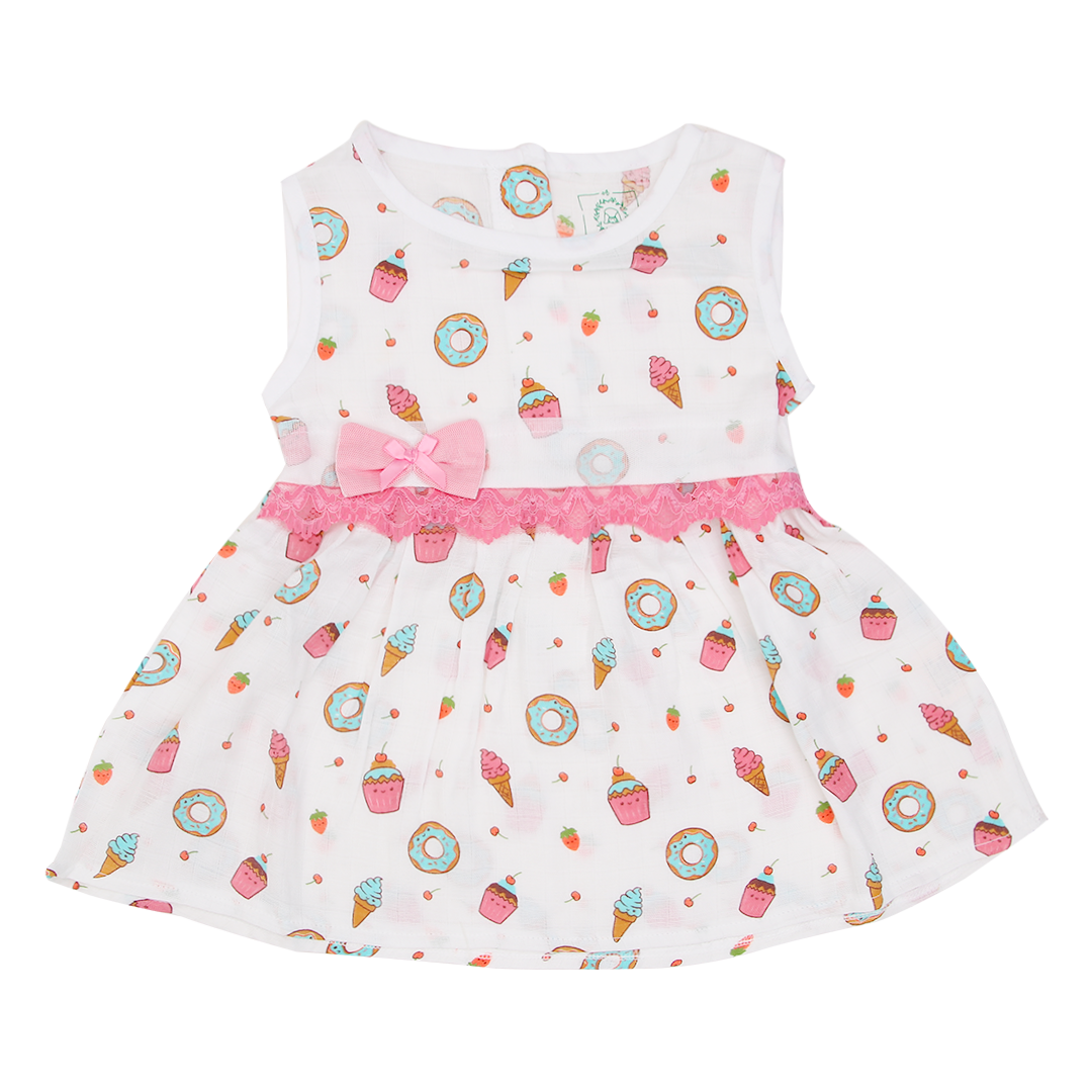 Sugar Rush - Muslin Bow Frock