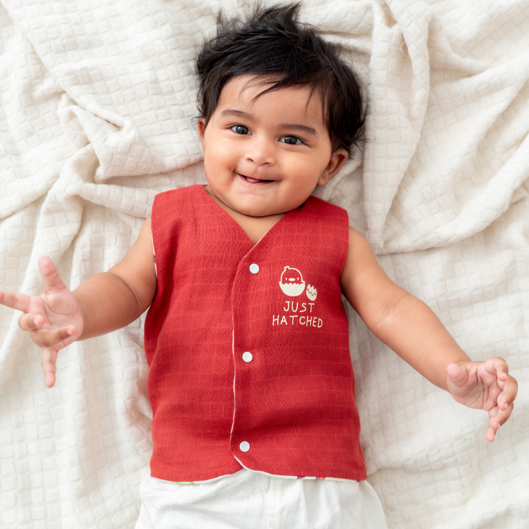 London Bridge - Reversible Muslin Jabla (1 piece)