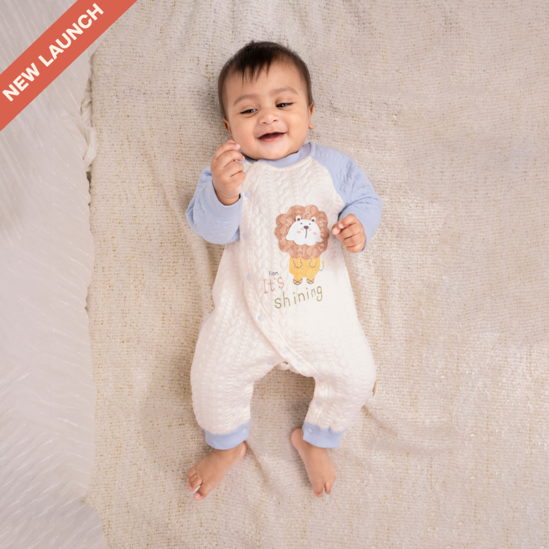 Mustard Tiny Roars - Full sleeve Bodysuit