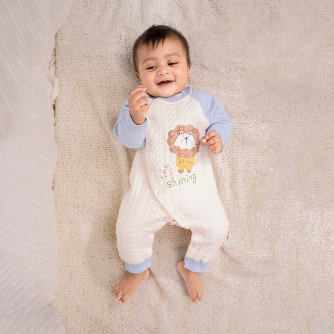Mustard Tiny Roars - Full sleeve Bodysuit