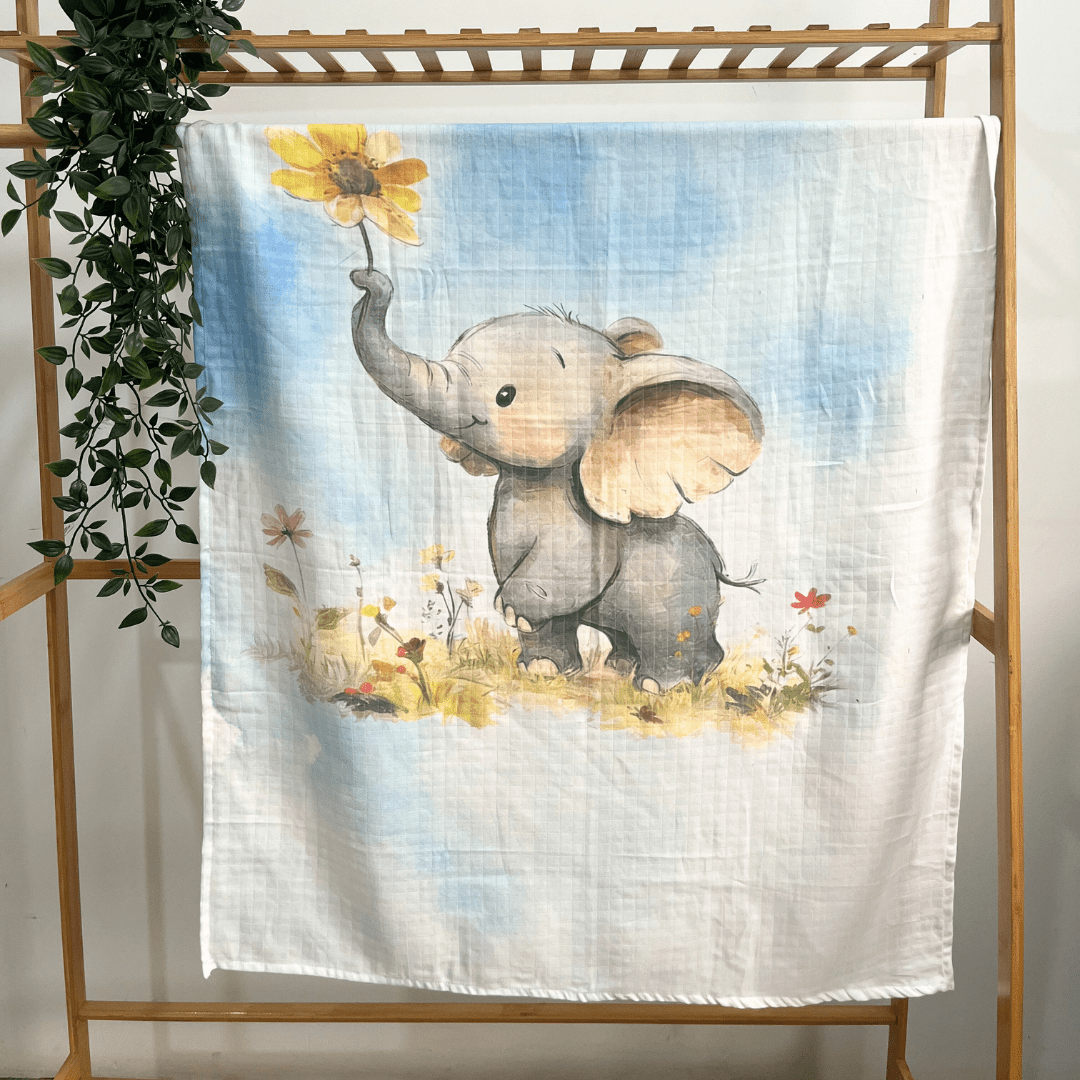 Happy Trunk - Muslin Bath Towel