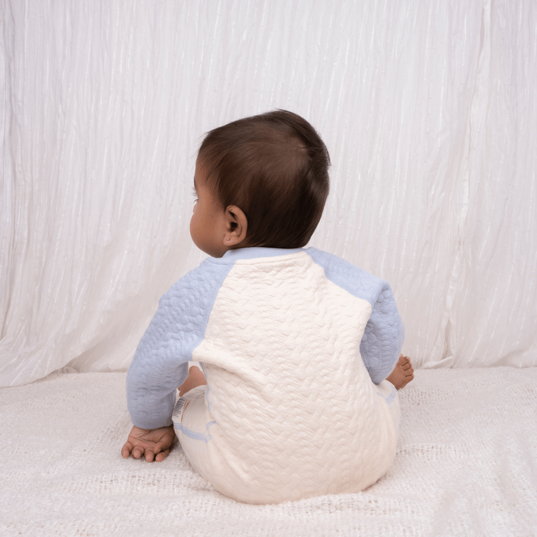 Blue Tiny Roars - Full sleeve Bodysuit