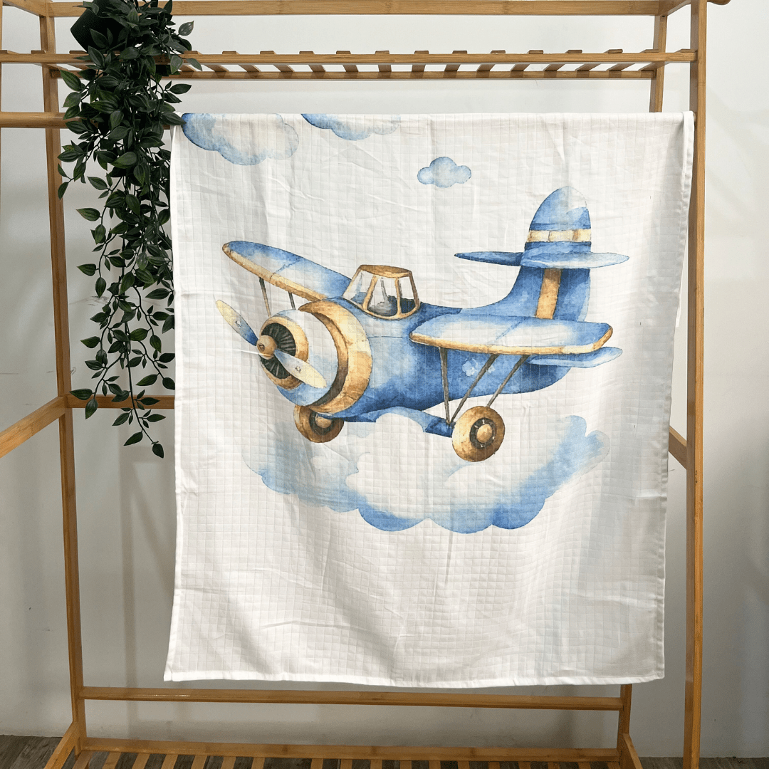 Daisy Hop - Muslin Bath Towel