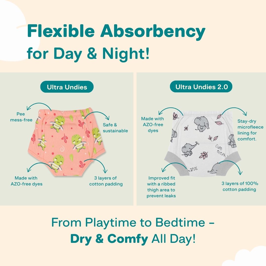 A Toddler Thing Ultra Undies 2.0 (New Padded Underwear) for Babies