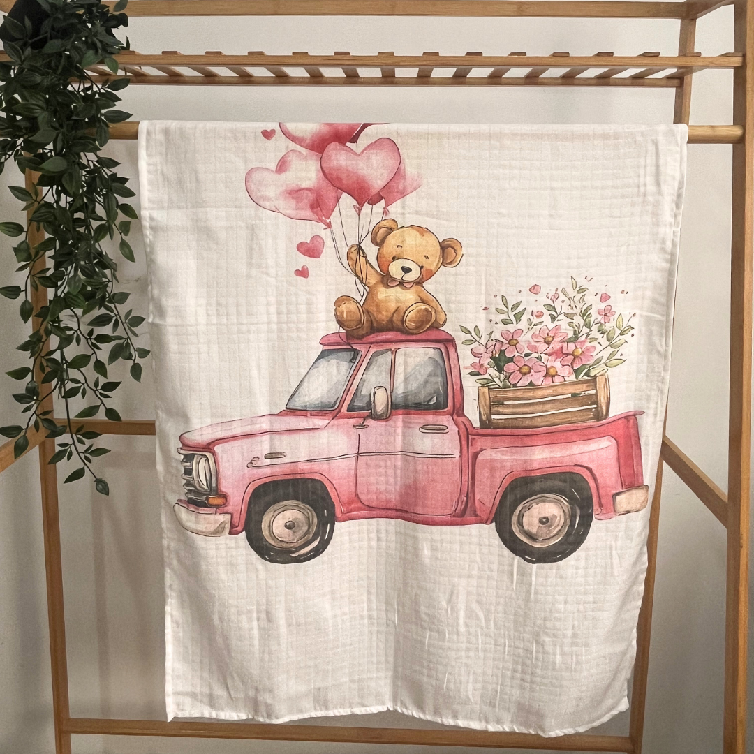 Little Moo - Muslin Bath Towel