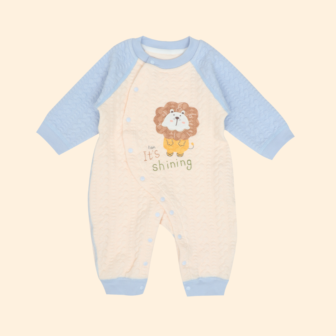 Mustard Tiny Roars - Full sleeve Bodysuit