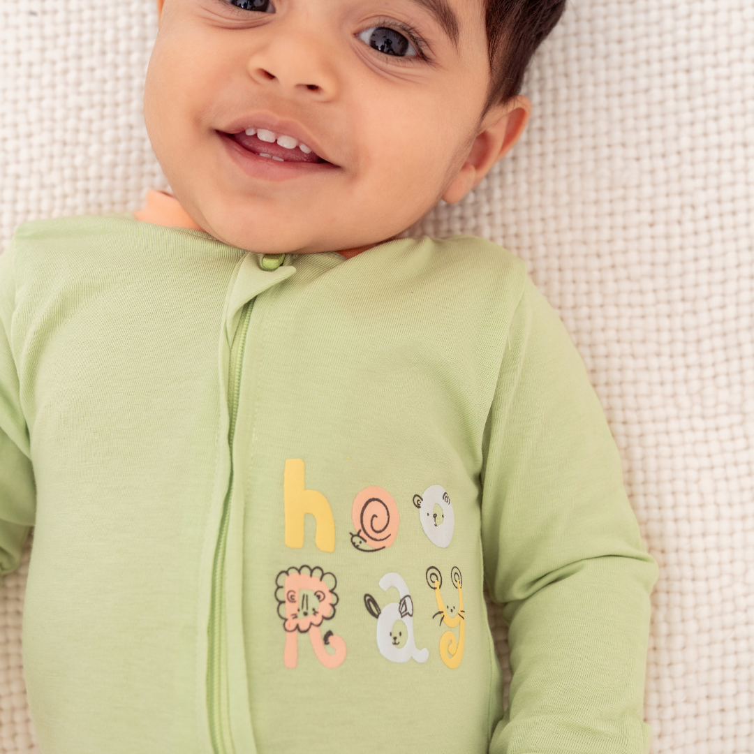 Mini Saurus - Knit Bodysuit