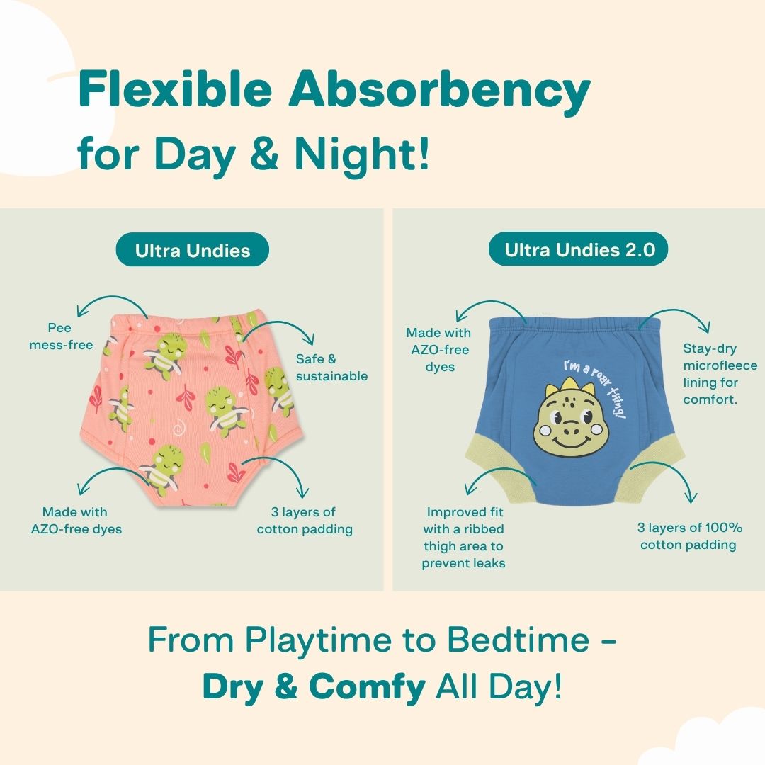 A Toddler Thing Ultra Undies 2.0 (New Padded Underwear) for Babies