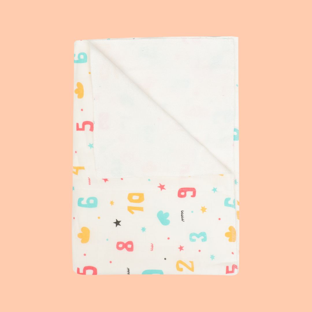 Count Down Muslin Dry Sheet