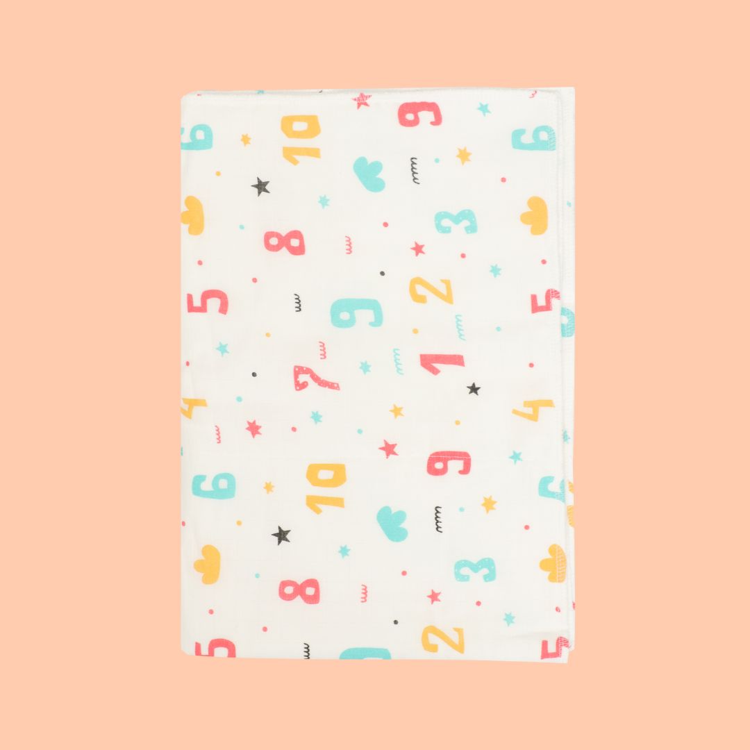 Count Down Muslin Dry Sheet