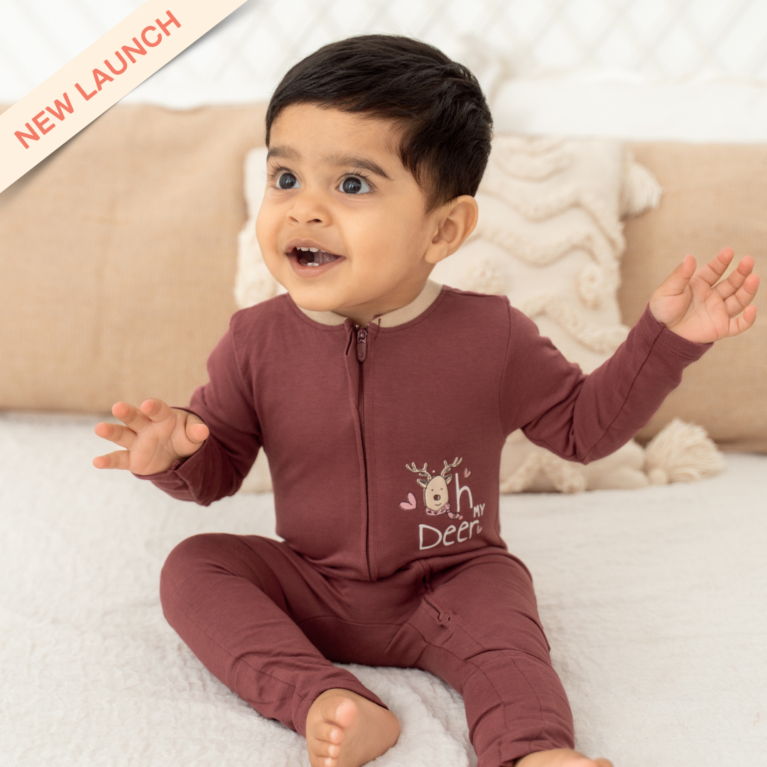 Mini Saurus - Knit Bodysuit