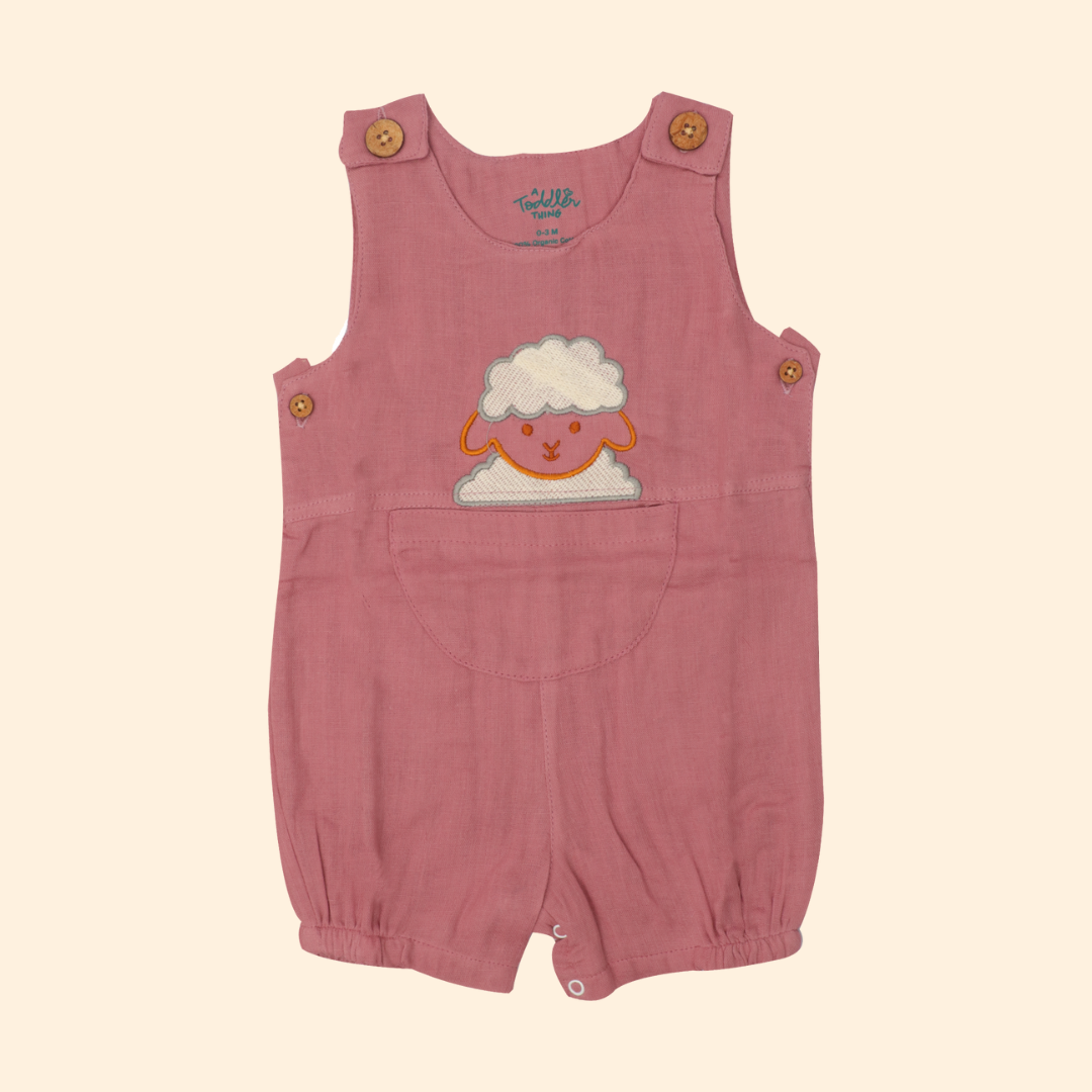 Bellow - Crinkled Muslin Romper Pack of 2