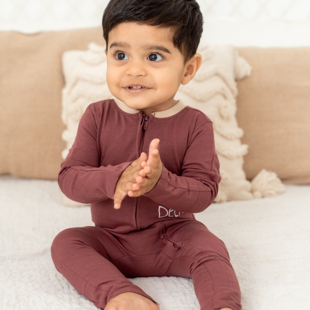 Mini Saurus - Knit Bodysuit