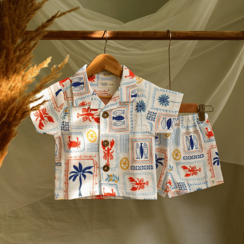 Holiday Ride - Muslin Co-ord Sets