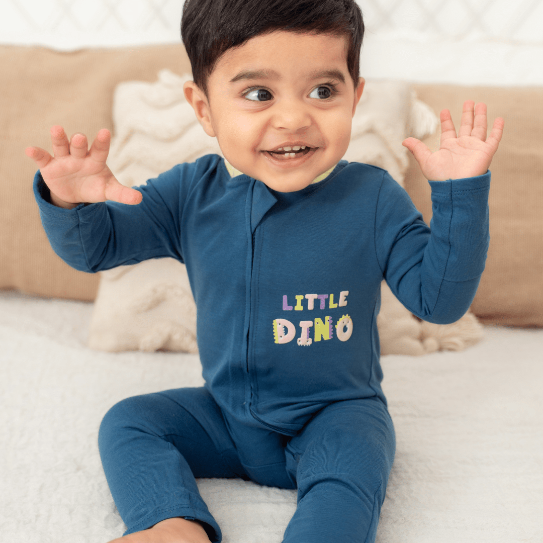 Mini Saurus - Knit Bodysuit